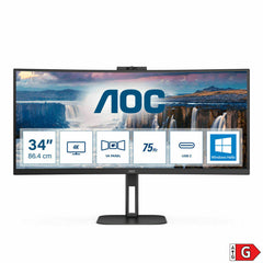 Monitor AOC CU34V5CW/BK 34" LED VA AMD FreeSync