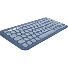 Keyboard Logitech K380 Blue Spanish Qwerty QWERTZ