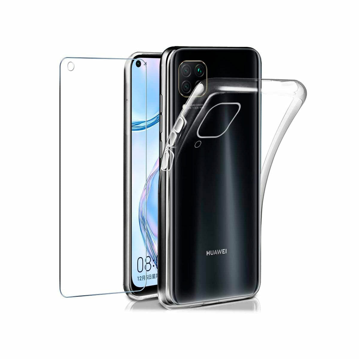 Mobile cover Huawei P40 Lite TPU Flexible Transparent