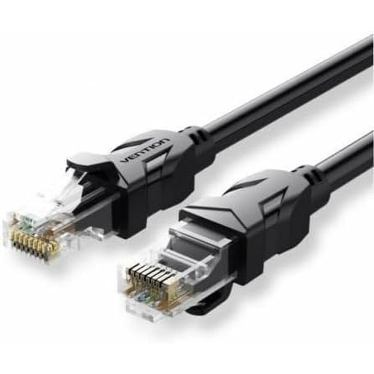 UTP Category 6 Rigid Network Cable Vention IBEBU Black 35 m