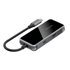 USB Hub Vention TFMHB Black/Silver