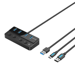 USB Hub Vention CHWBF Black