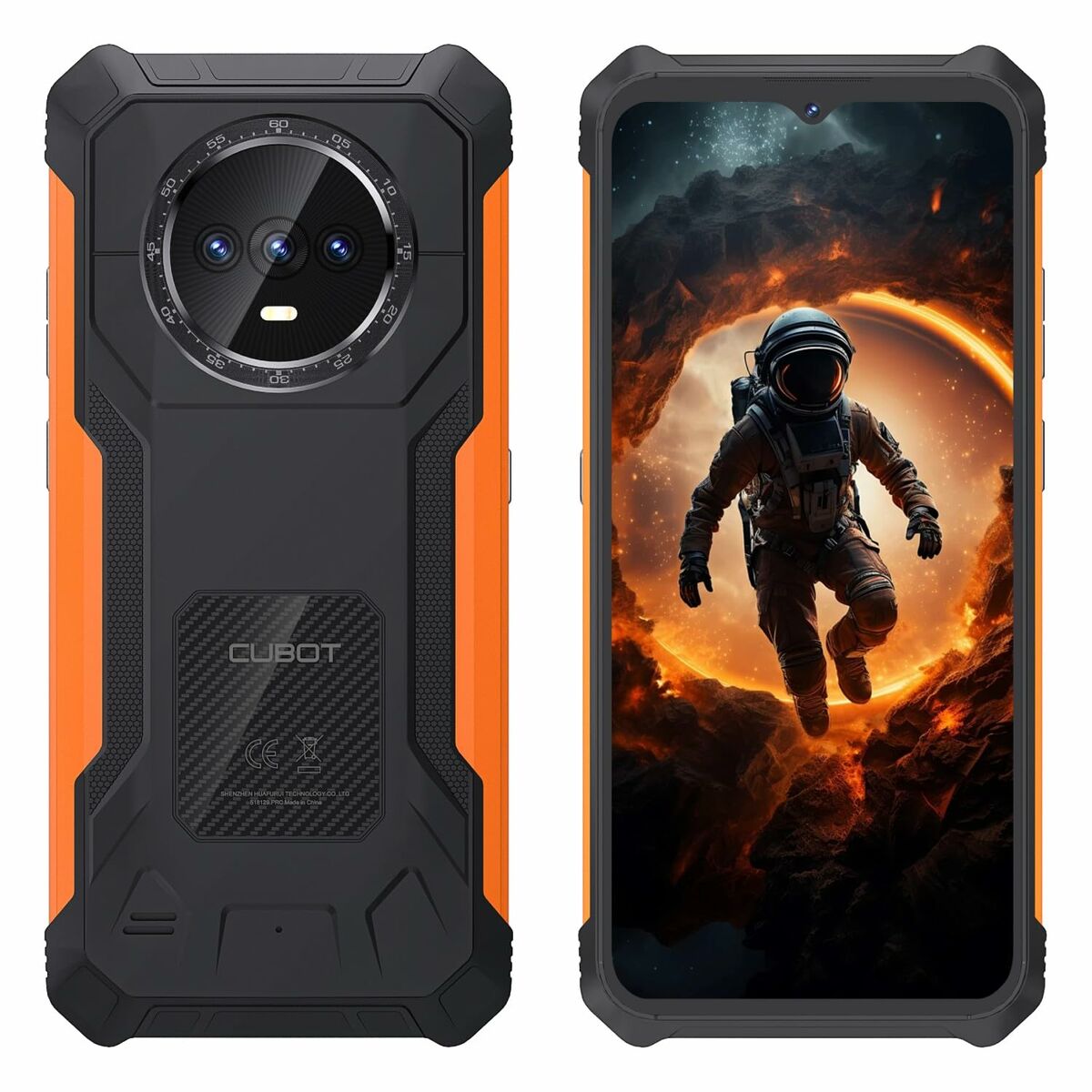 Smartphone Cubot King Kong ES 6,5" 6 GB RAM 128 GB Negro , naranja