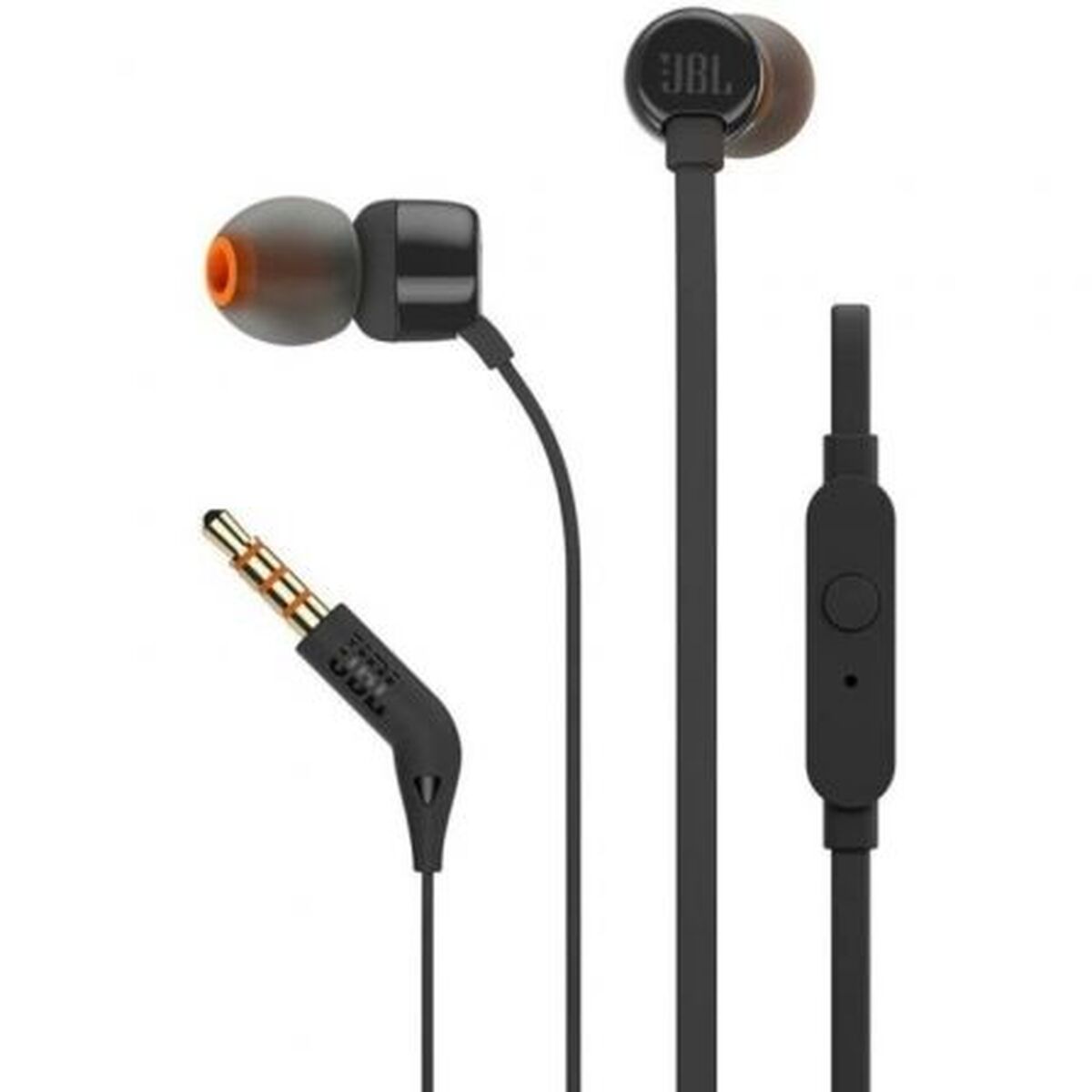 Headphones JBL JBLT160BLK Black