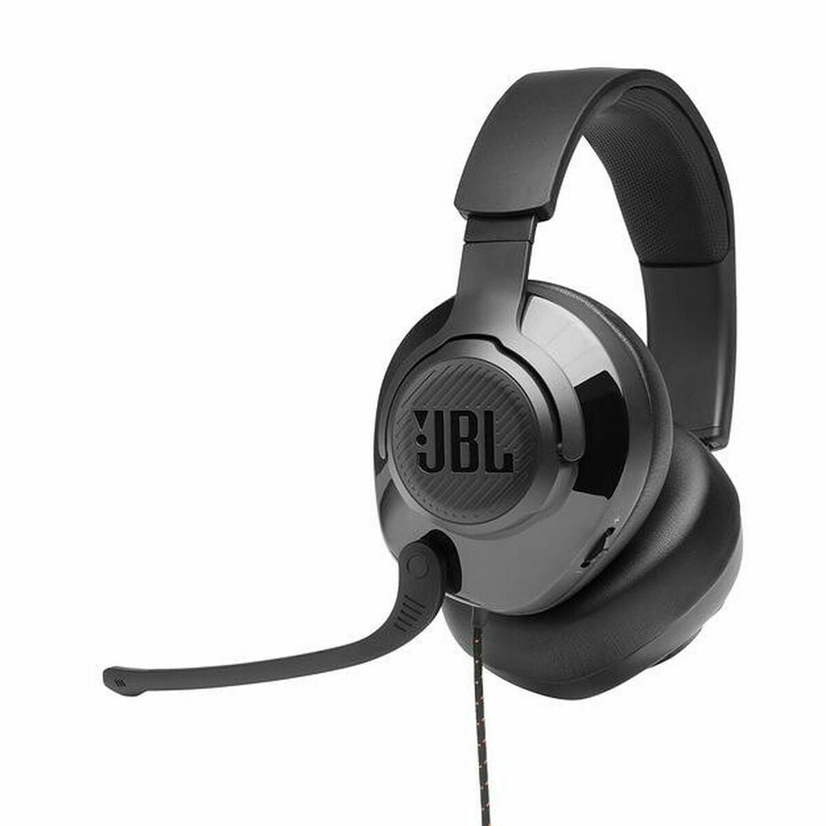 Headphones with Microphone JBL QUANTUM100 BLAC Black