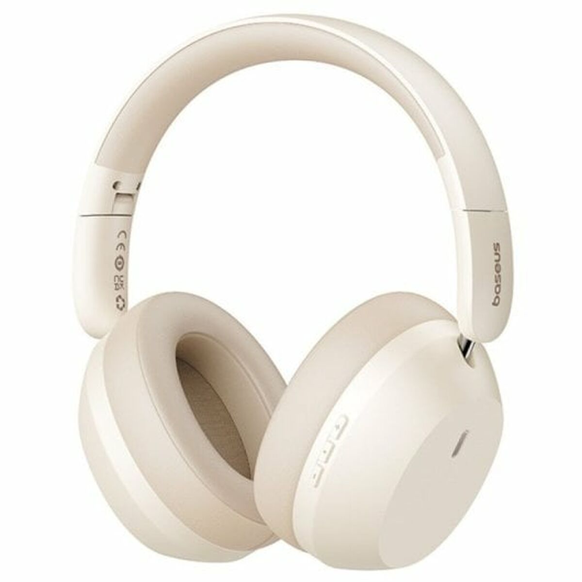 Headphones with Microphone Baseus White