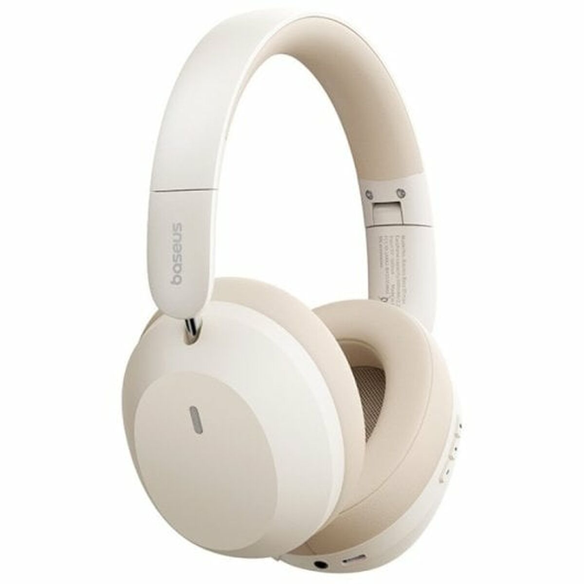 Headphones with Microphone Baseus White