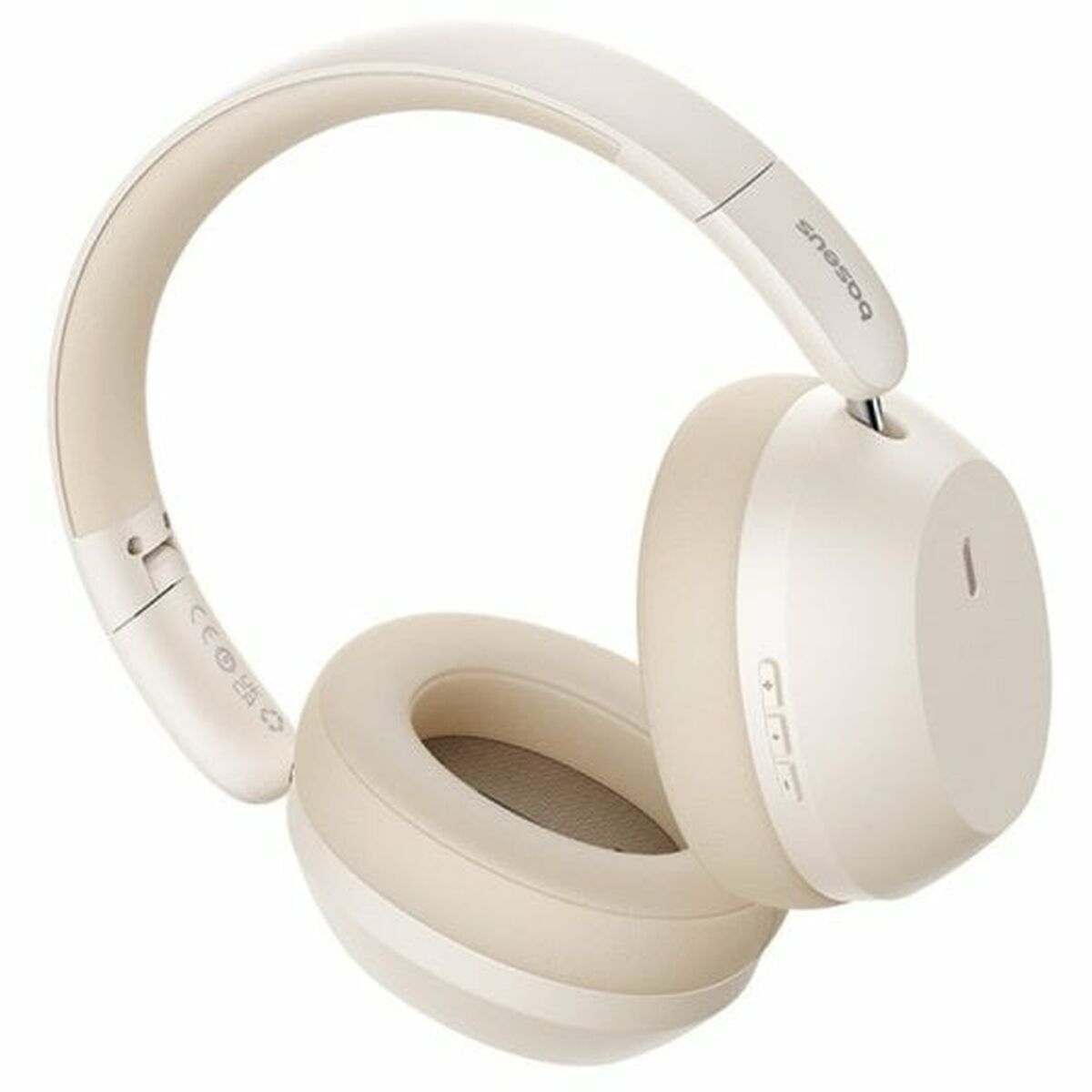 Headphones with Microphone Baseus White