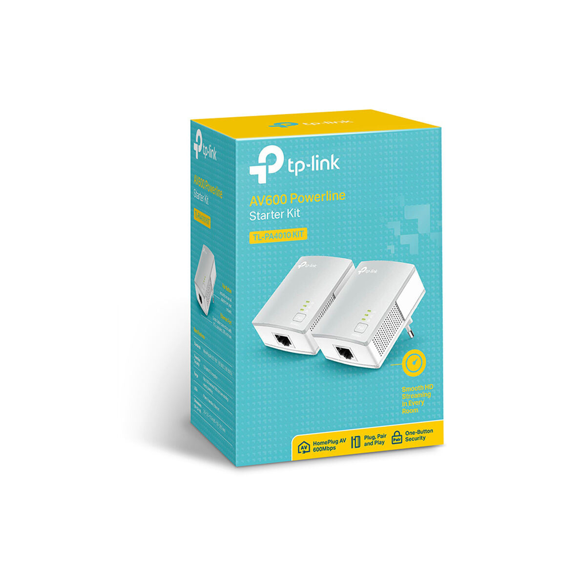 Wi-Fi Amplifier TP-Link TL-PA4010P KIT V5 500 Mbps (2 pcs)