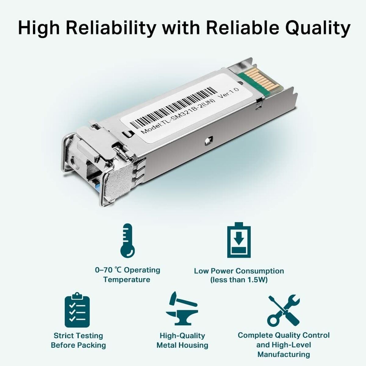 MonoMode SFP Fibre Module TP-Link TL-SM321B