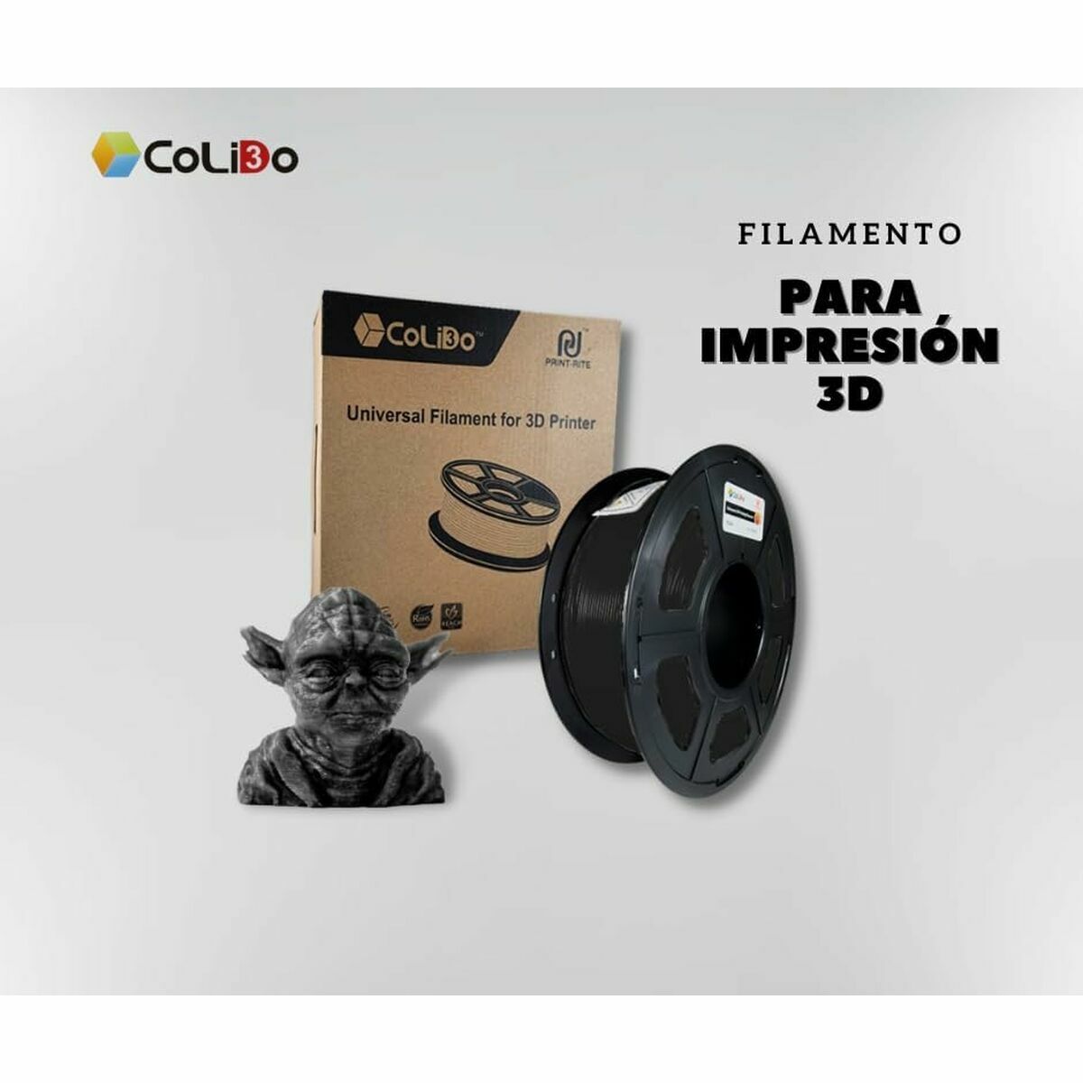 Filament Reel CoLiDo COL3D-LCD164B Multicolour