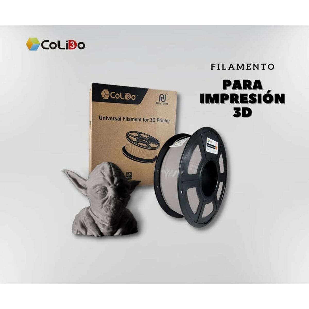 Filament Reel CoLiDo Grey 1,75 mm