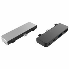 USB Hub Hyper HD319E-Grey Grey