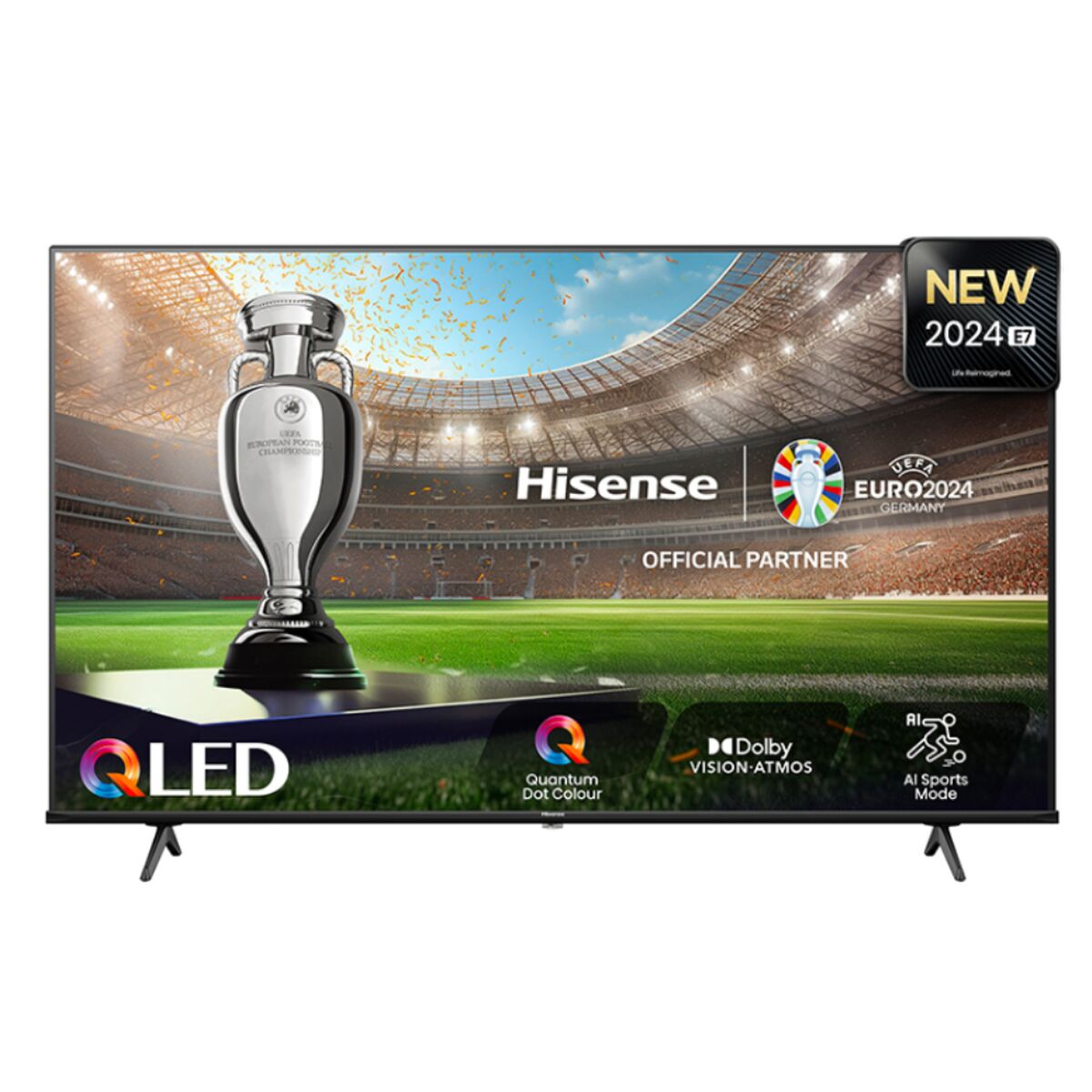 Smart TV Hisense 43E77NQ      43 4K Ultra HD 43" LED HDR D-LED QLED