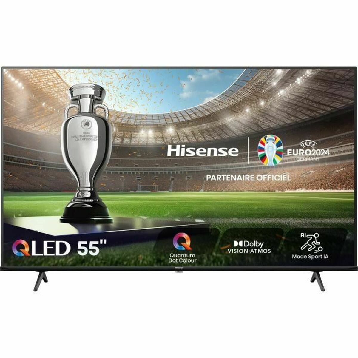 Smart TV Hisense 55E7NQ       55 55" 4K Ultra HD LED HDR QLED