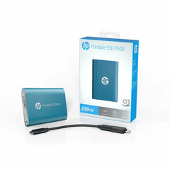 External Hard Drive HP P500 250 GB SSD Black