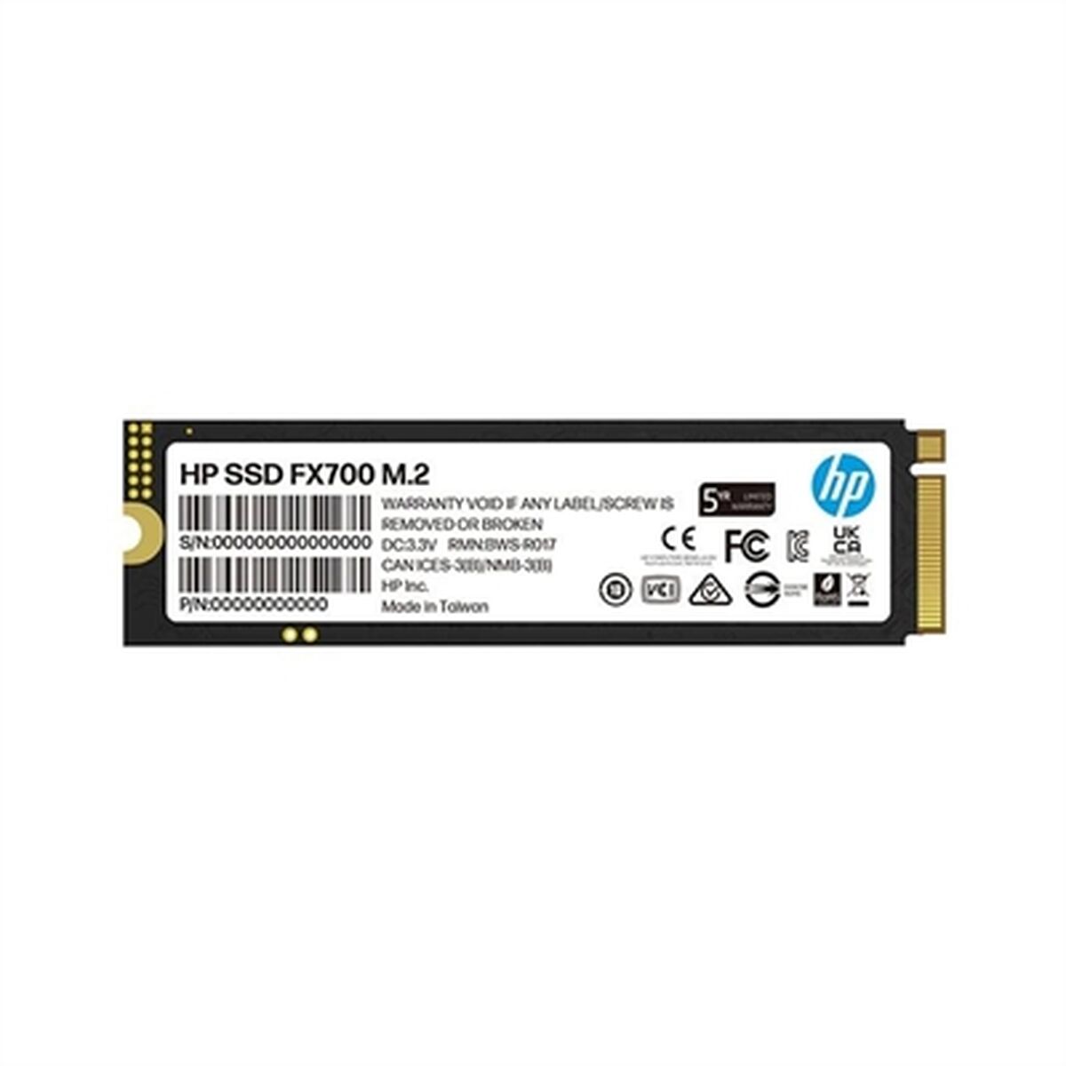 Hard Drive HP 8U2N5AA 2 TB SSD