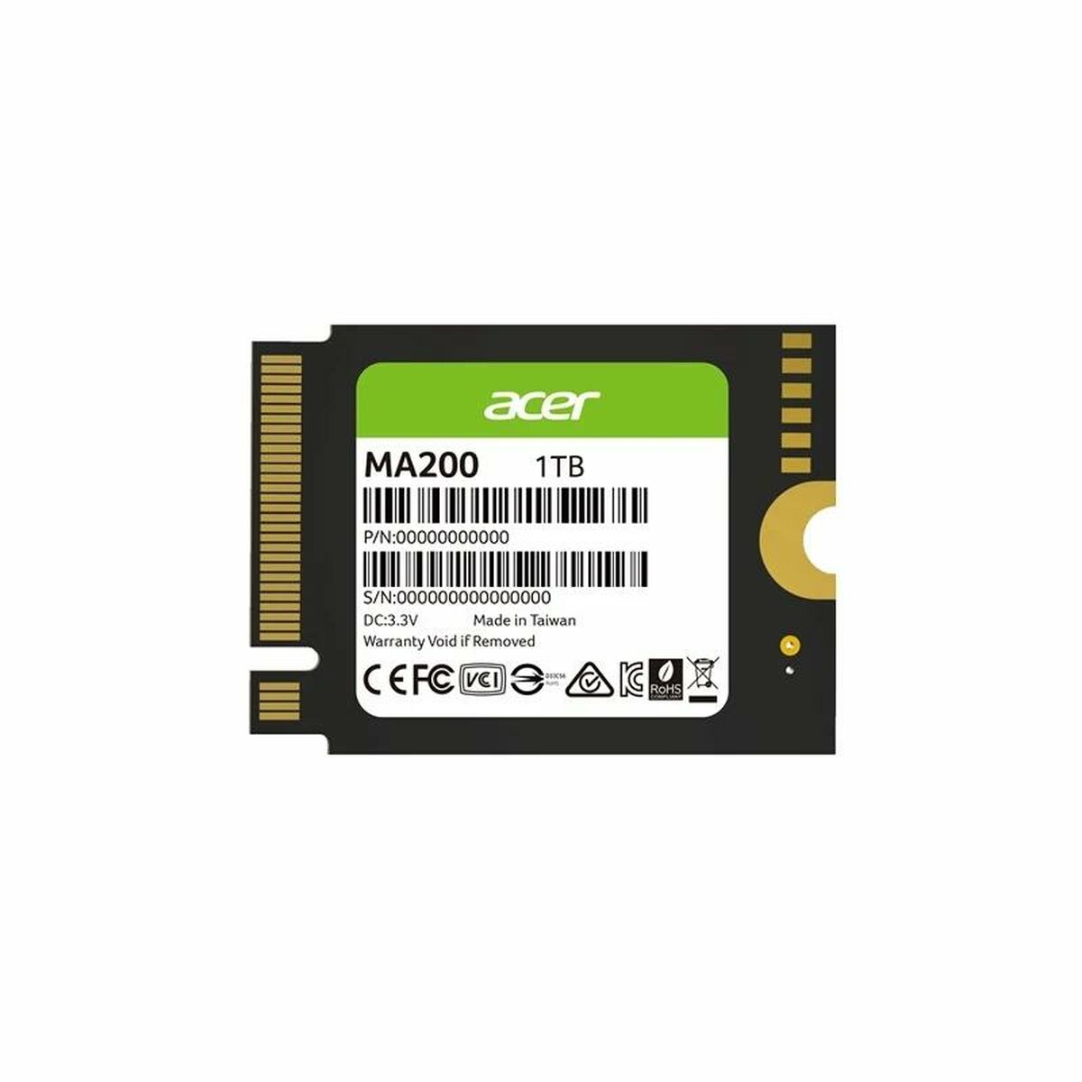 Hard Drive Acer MA200  1 TB SSD