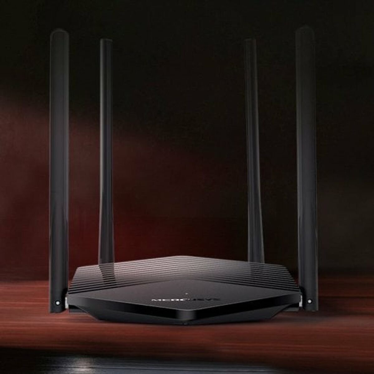 Router Mercusys MR60X RJ45 Wi-Fi 6 GHz Black