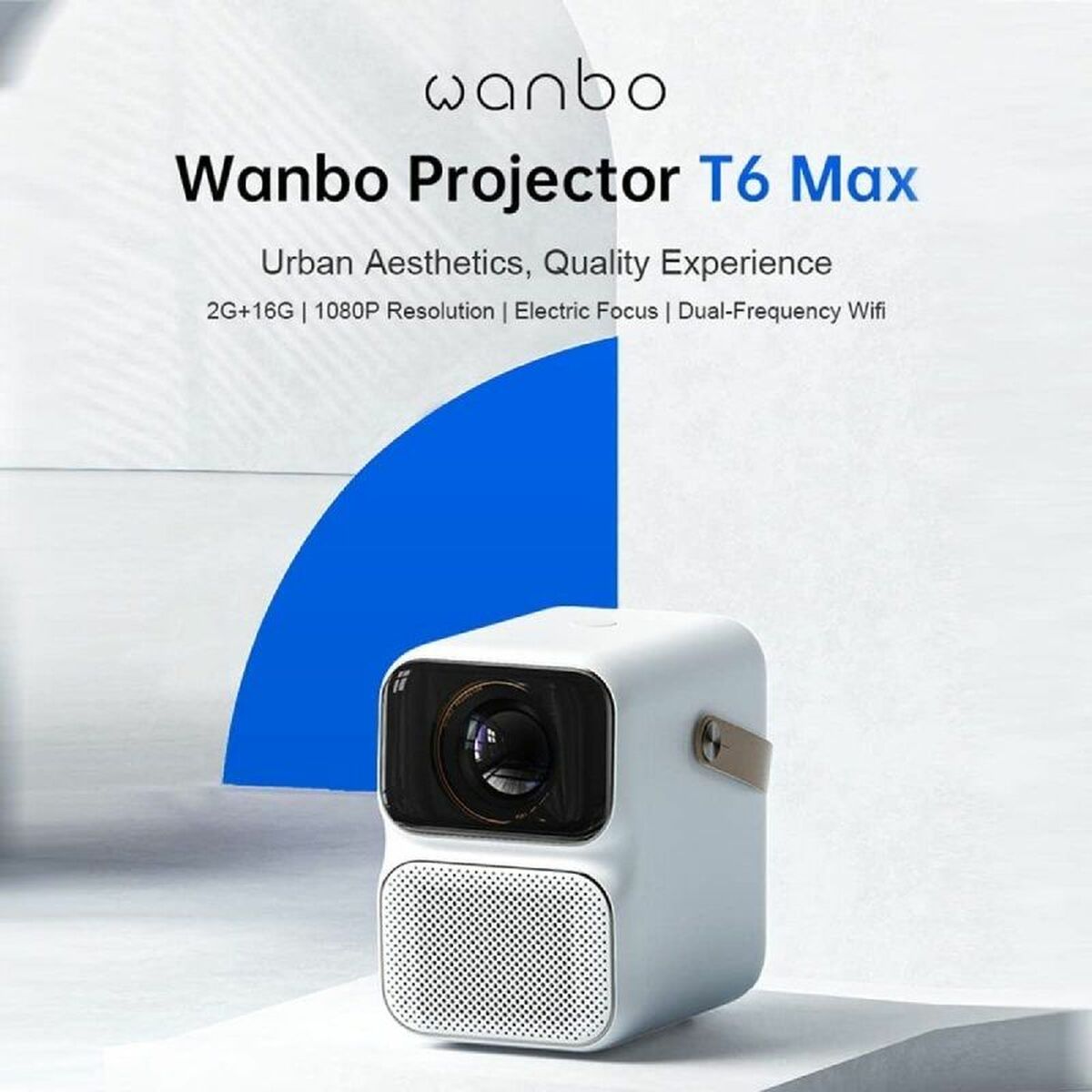 Projector Wanbo T6 MAX 650 Lm