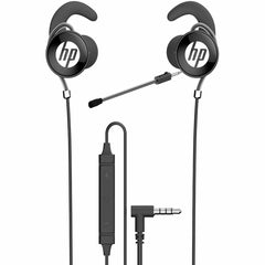 Headphones with Microphone HP DHE-7004 Black