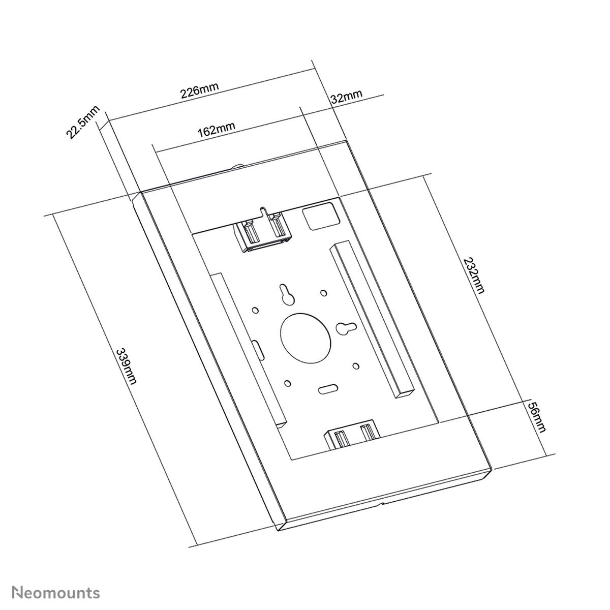 Mobile or tablet support Neomounts WL15-650WH1 White