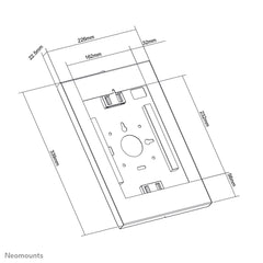 Mobile or tablet support Neomounts WL15-650WH1 White