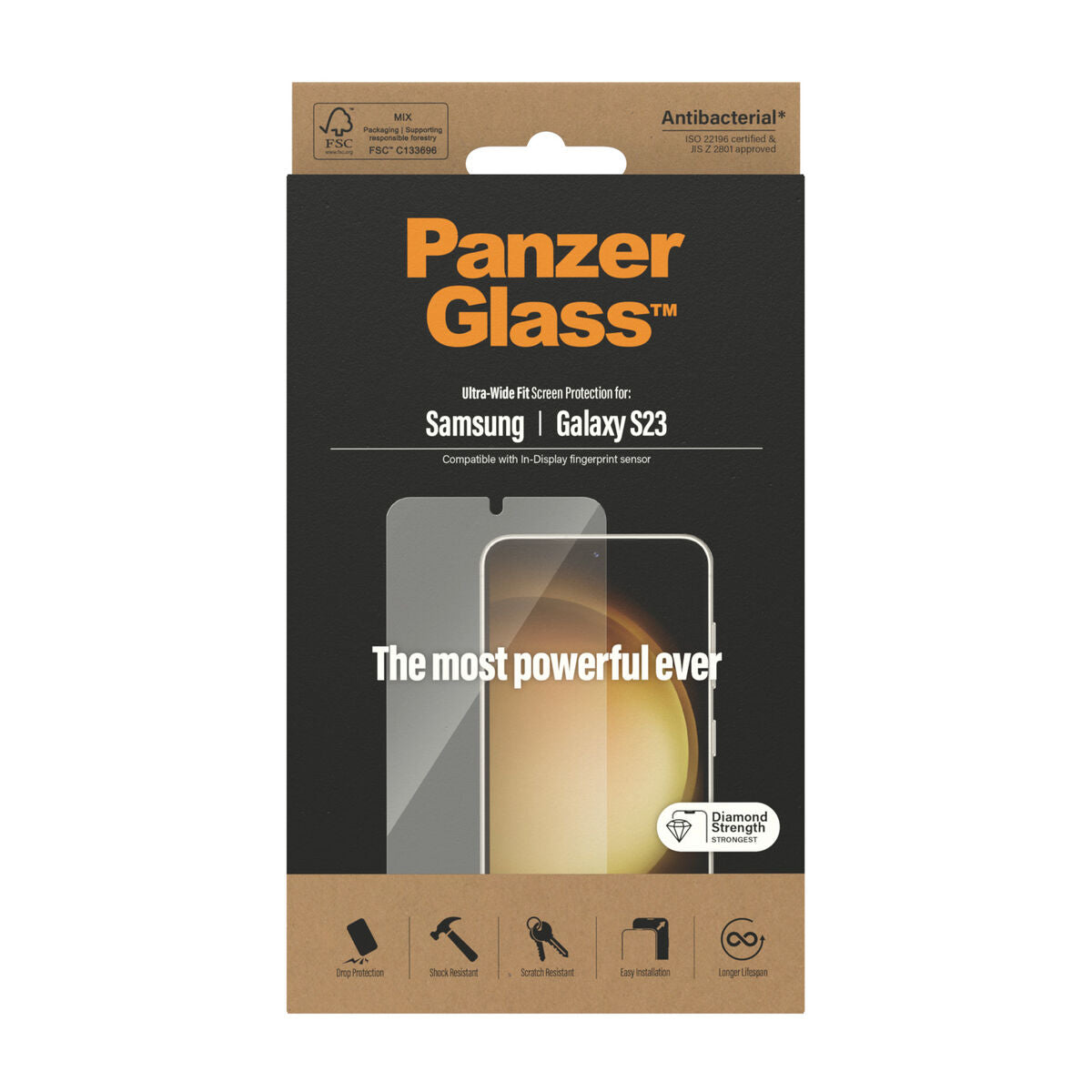 Screen Protector Panzer Glass 7322 Samsung Samsung Galaxy S23