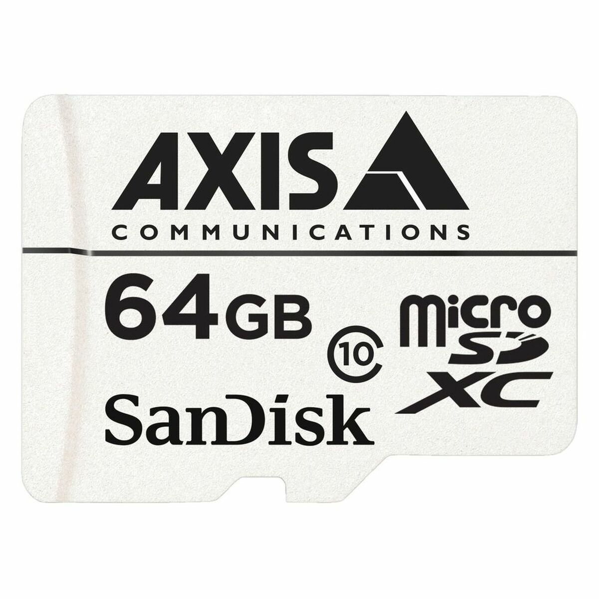 Micro SD Memory Card with Adaptor Axis 5801-961 64GB