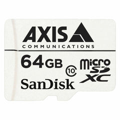 Micro SD Memory Card with Adaptor Axis 5801-961 64GB