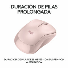 Mouse Logitech M240 Pink