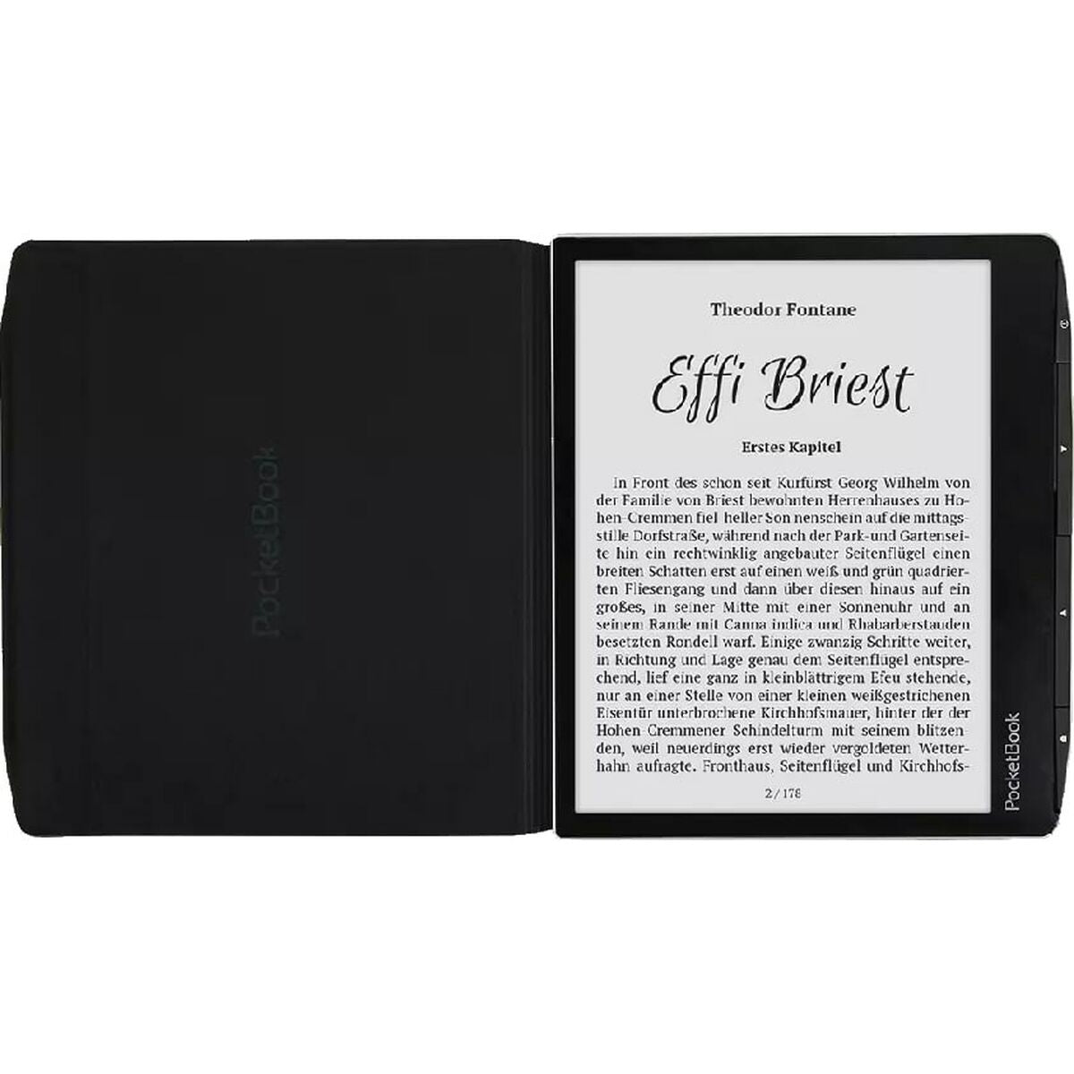 Tablet cover PocketBook HN-FP-PU-700-GG-WW Black 7"