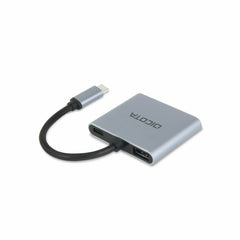 USB Hub Dicota D32063 100 W Silver