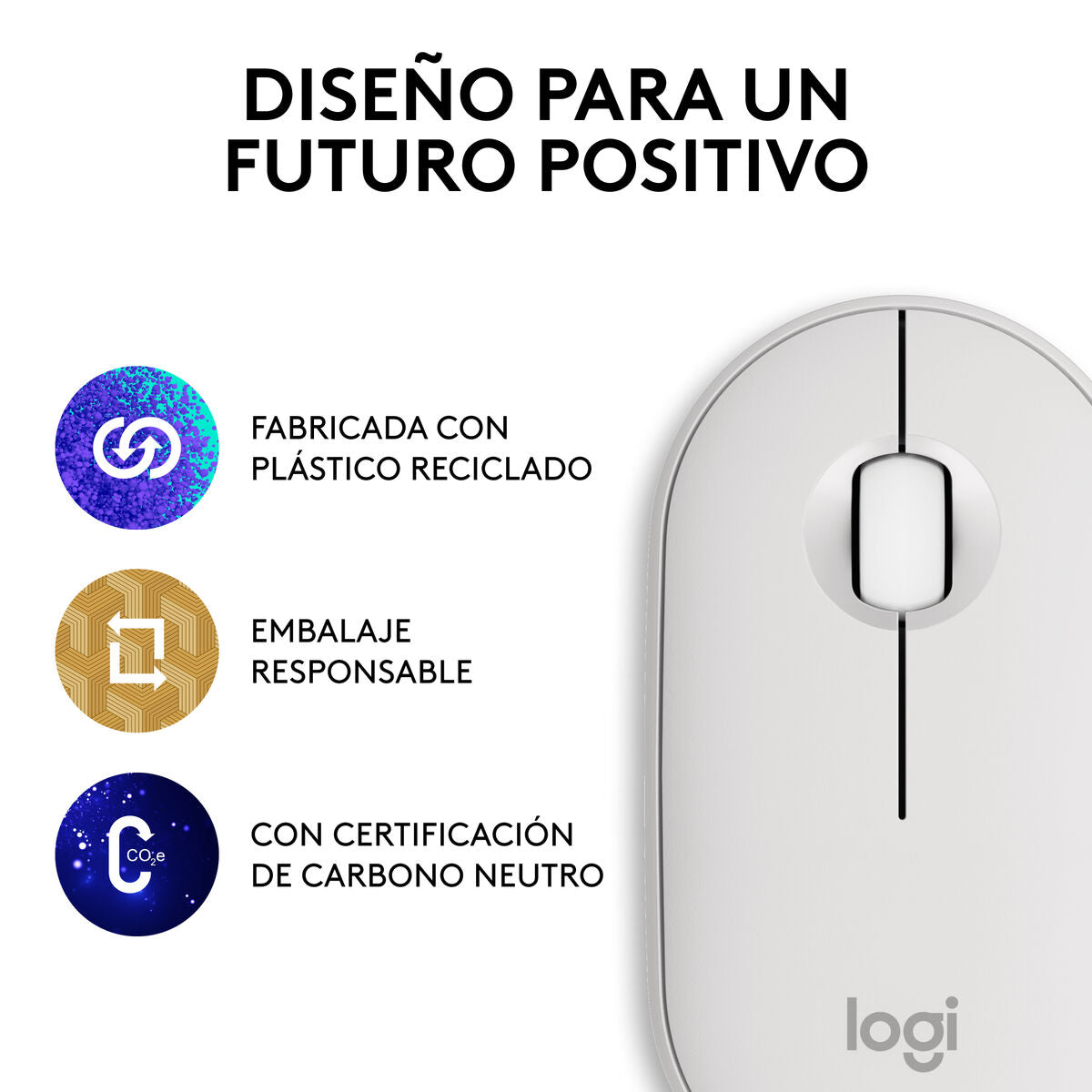 Mouse Logitech 910-007013 White 4000 dpi