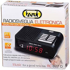 Clock-Radio Trevi RC827DBK Black