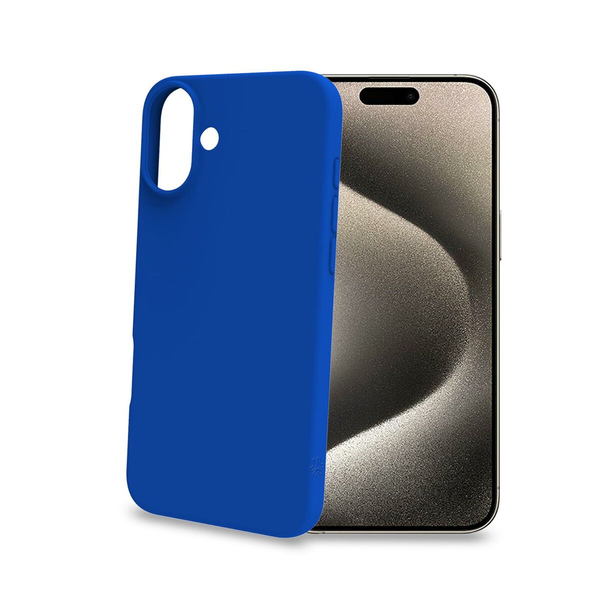 Mobile cover Celly IPHONE 16 PLUS Blue Apple