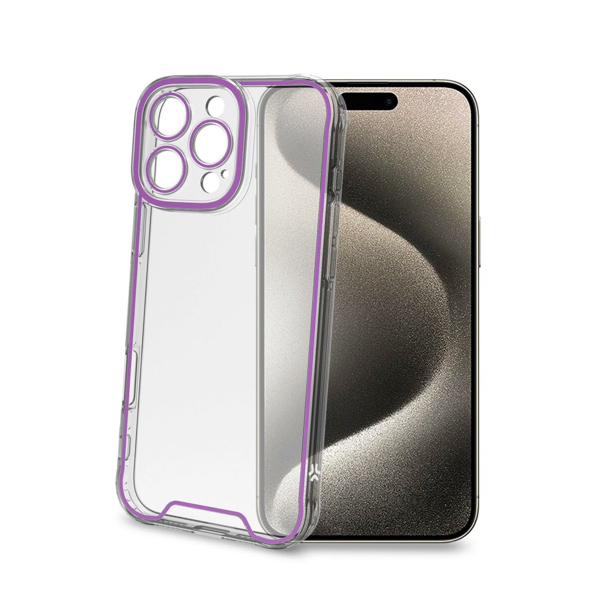 Mobile cover Celly IPHONE 16 PRO MAX Transparent