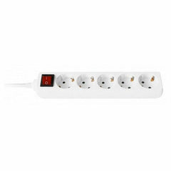 Power Socket - 5 sockets with Switch Ewent EW3916 Schuko (1,5 m)