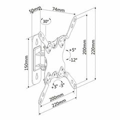 TV Mount Ewent AISATV0203 AISATV0203 13"-42"