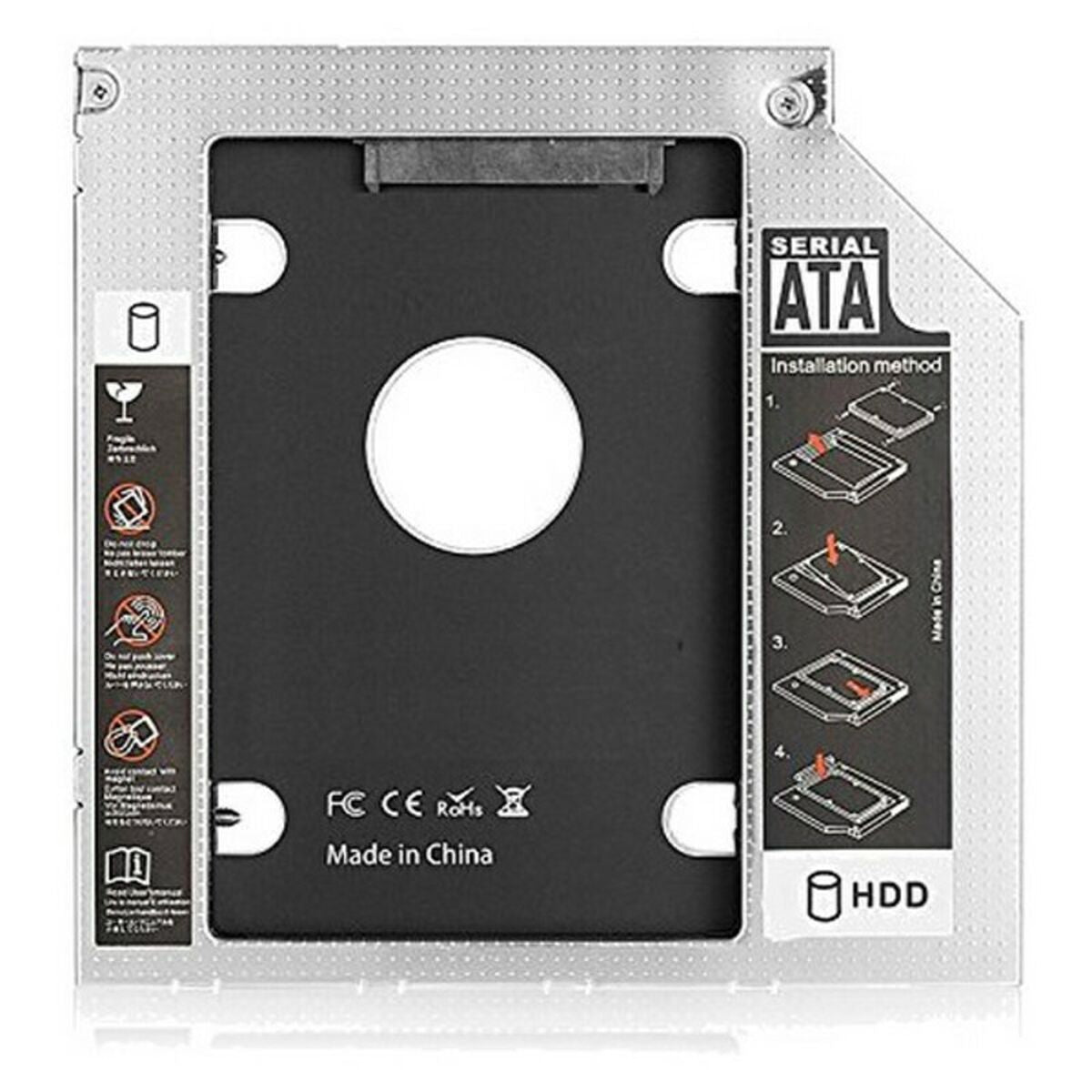 HDD/SSD SATA Optical Unit Adaptor (9,5 mm) Ewent EW7003