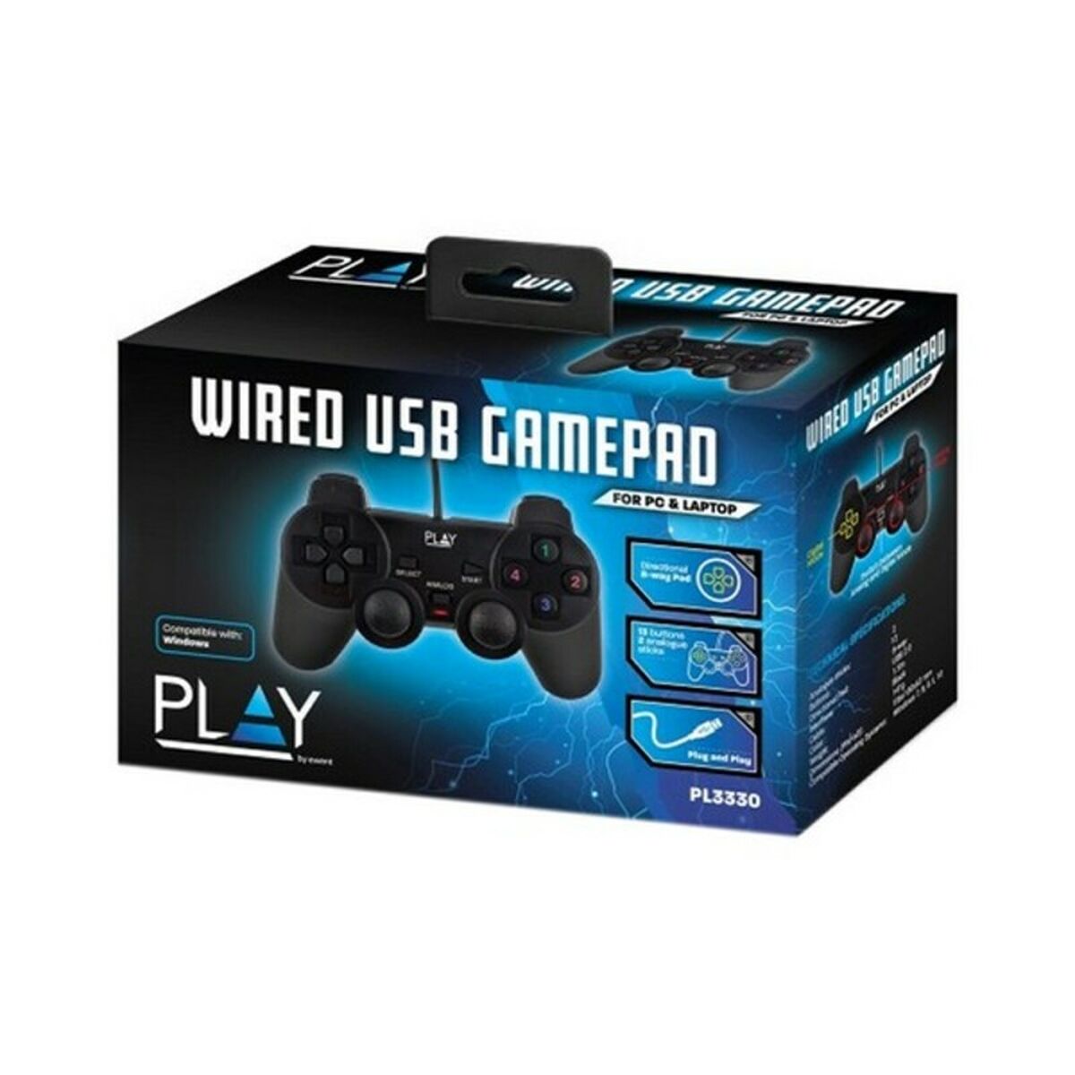 Gaming Control Ewent PL3330 USB 2.0 PC