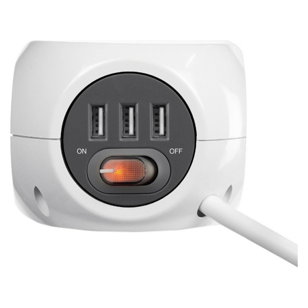 Cube multiplugs Ewent EW3939 USB 5V 2A (1,5 m)