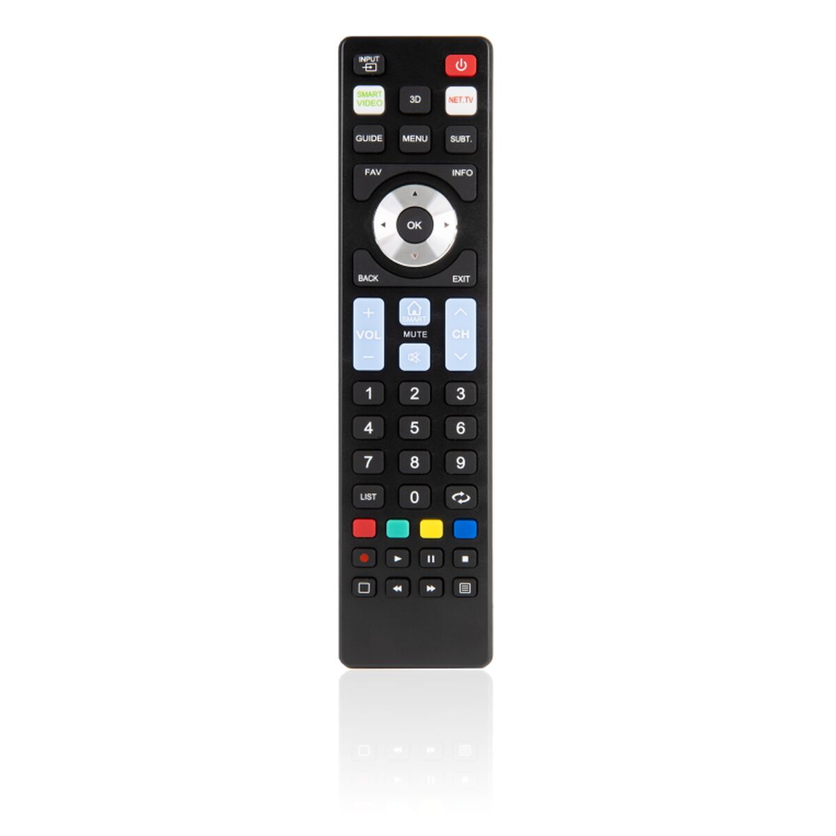 Remote Control for Smart TV Ewent IN-TISA-AISATV0284 Universal Black