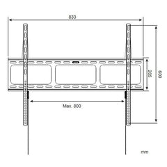 TV Mount Techly ICA-PLB 860 42" 80" 60 Kg