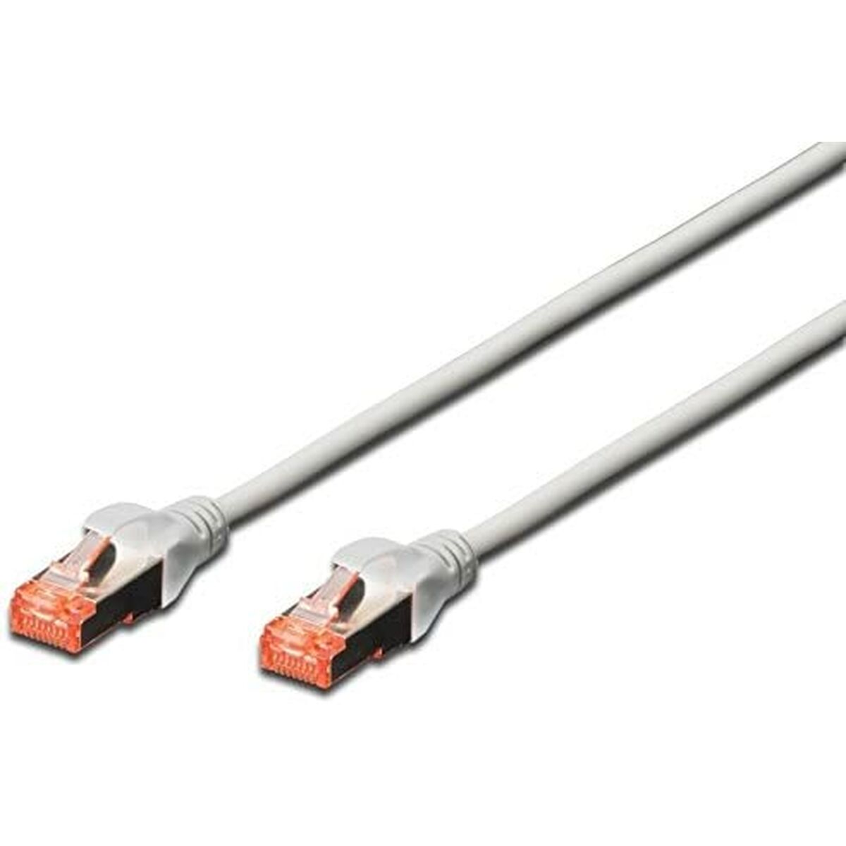 FTP Category 6 Rigid Network Cable Ewent EW-6SF-100 Grey 10 m