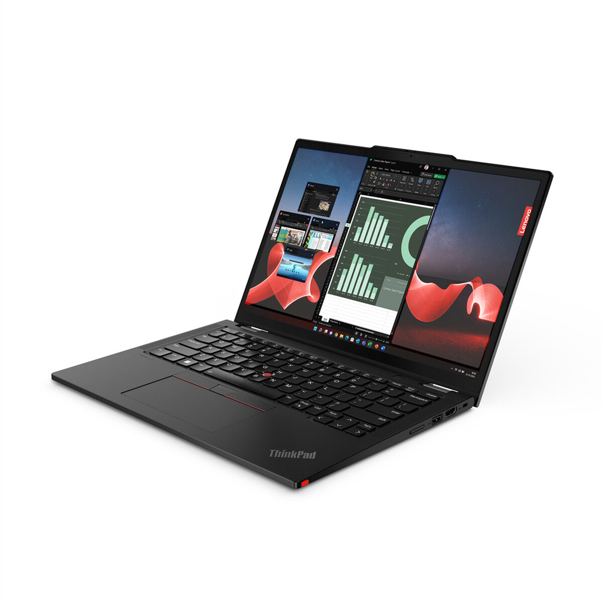 Laptop Lenovo THINKPAD X13 YOGA G4 13,3" Intel Core i7-1355U 16 GB RAM 512 GB SSD Spanish Qwerty