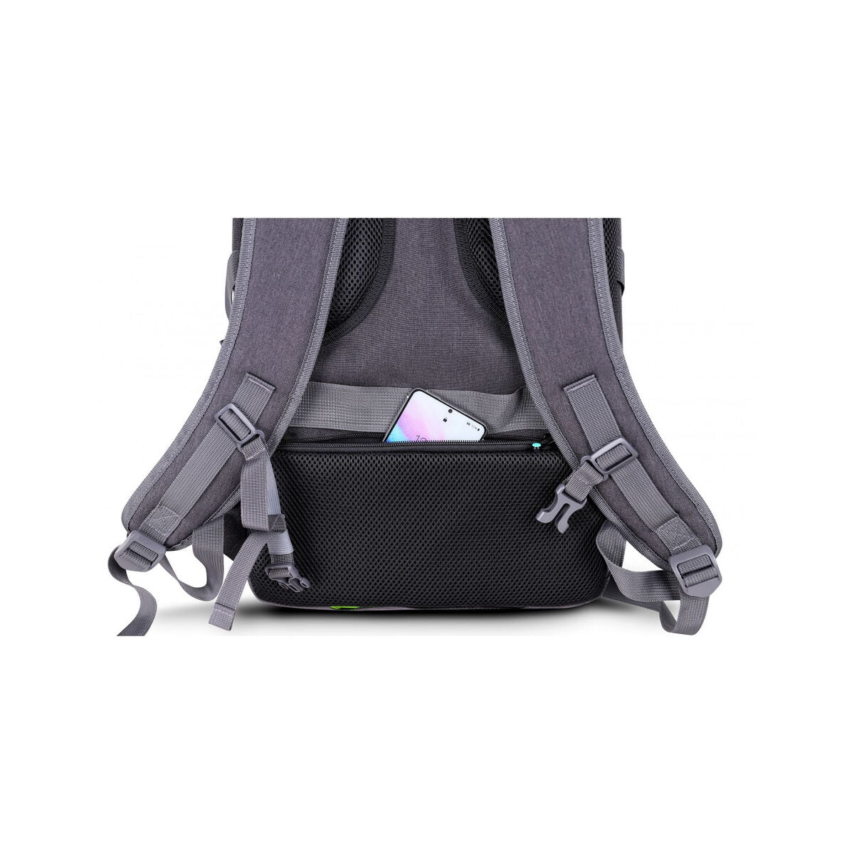 Laptop Backpack Urban Factory HTE15UF Grey