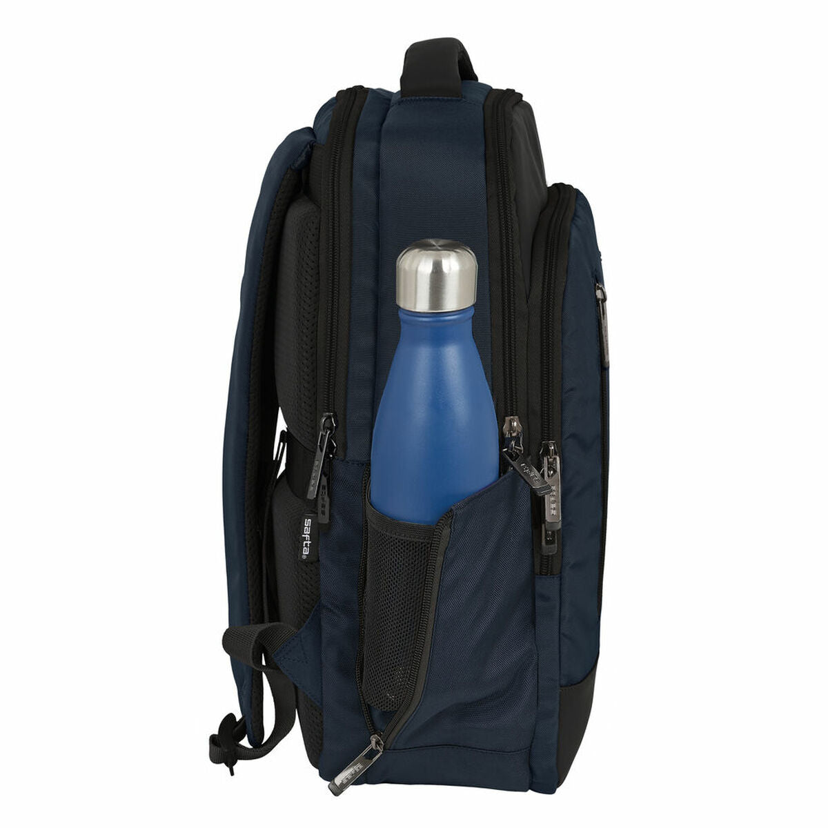 Rucksack for Laptop and Tablet with USB Output Safta Business Dark blue (29 x 44 x 15 cm)