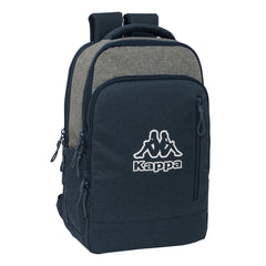 Laptop Backpack Kappa Dark Navi Grey Navy Blue 29 x 44 x 15 cm