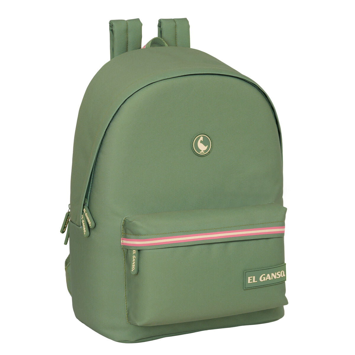 Laptop Backpack El Ganso +usb el ganso basics Green 31 x 44 x 18 cm